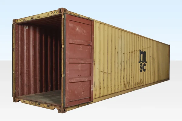 40ft x 8ft Used Shipping Container – High-Cube