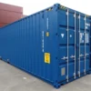 40ft x 8ft One Trip Tunnel Container (Double End Door) Blue