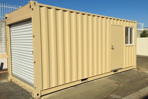 30ft Storage Container with Roll-Up Door