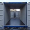 40ft x 8ft One Trip Tunnel Container (Double End Door) Blue