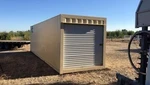 16ft Refurbished Standard Non-ISO Storage Container w/ Roll-Up Door for Sale