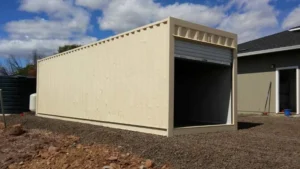 16ft Refurbished Standard Non-ISO Storage Container w/ Roll-Up Door for Sale