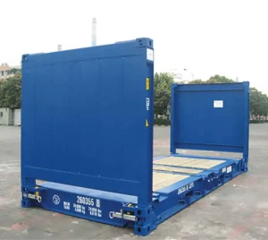 20ft Flat Rack Shipping Container