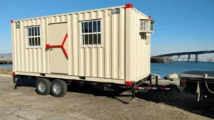 20ft Mobile Office Container With Trailer