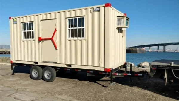 20ft Mobile Office Container With Trailer