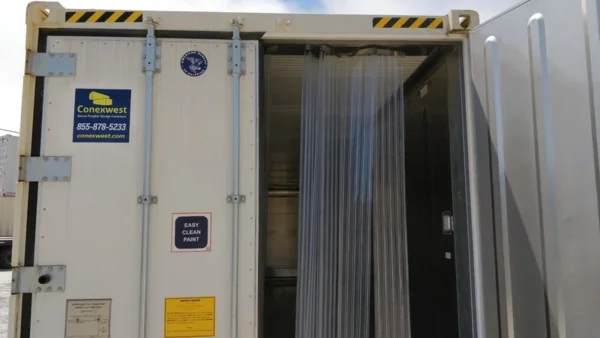 40ft New High Cube Refrigerated Certified ISO Container 408-480 V 3 Ph 25 Amp